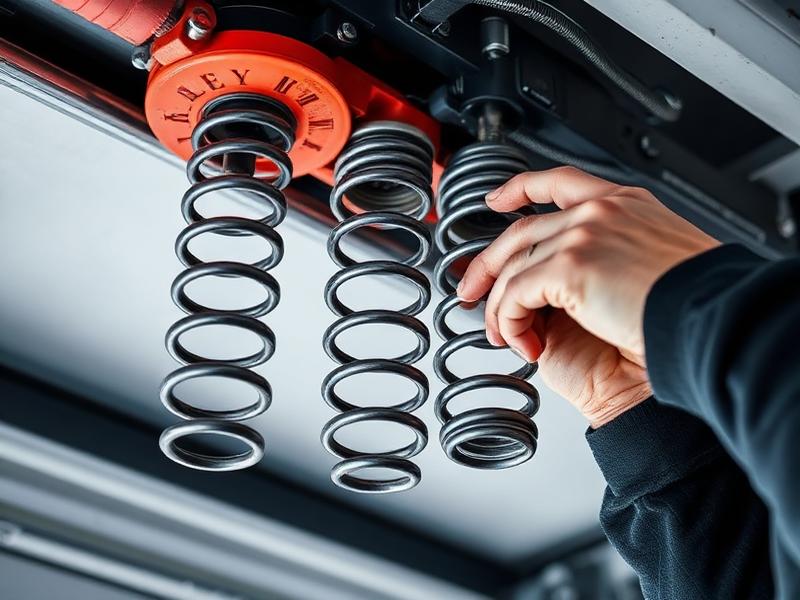 Repair Services service - garage door technician at work